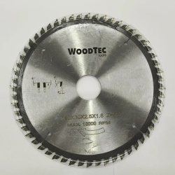 Пила дисковая Ø200 х 30 х 2,5/1,6 Z48 WZ WoodTec