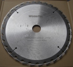Пила дисковая Ø250x30x3,2/2,2 Z20 WZ WoodTec (KON)